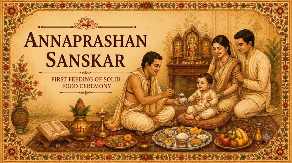 Annaprashan Sanskar Meaning Importance First Solid Food Ceremony