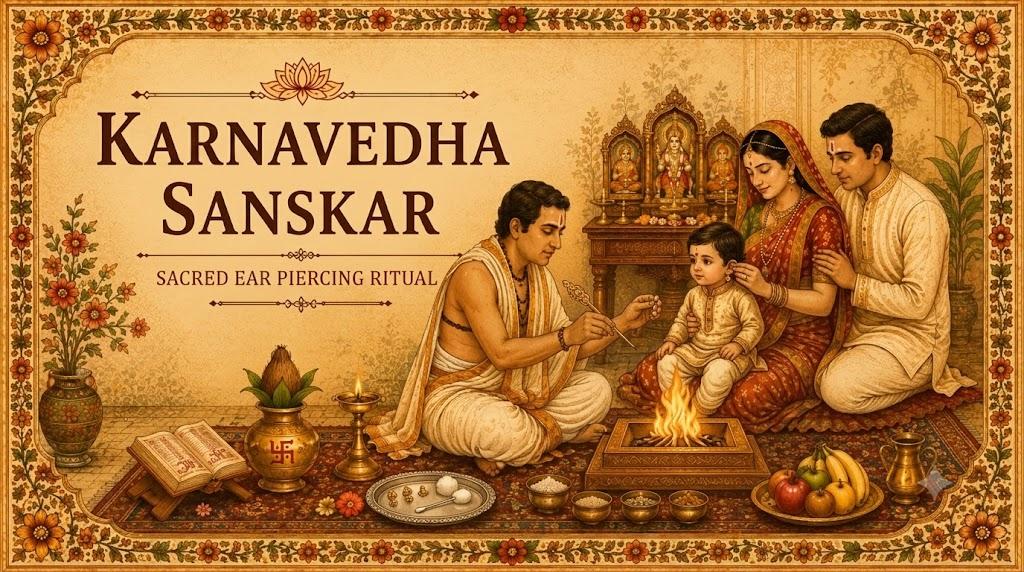 Karnavedha Sanskar Meaning Importance Ear Piercing Ceremony