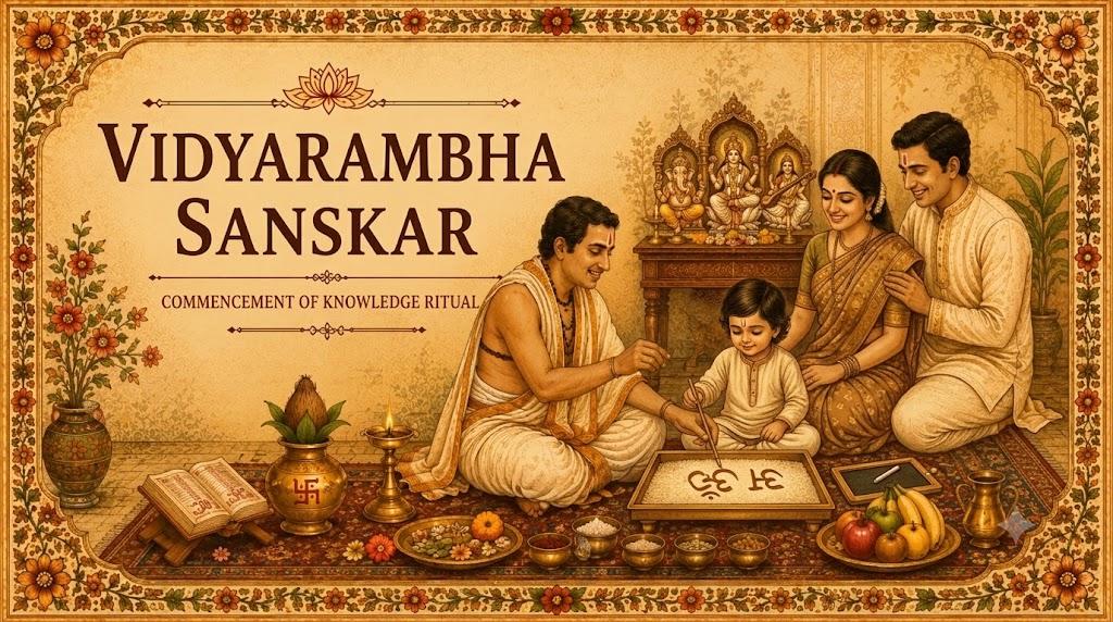 Vidyarambha Sanskar Meaning Importance Beginning of Education