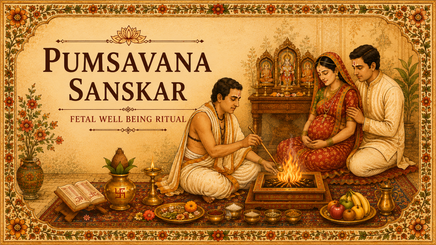 Pumsavana Sanskar Meaning Importance and Ritual in Hindu Tradition